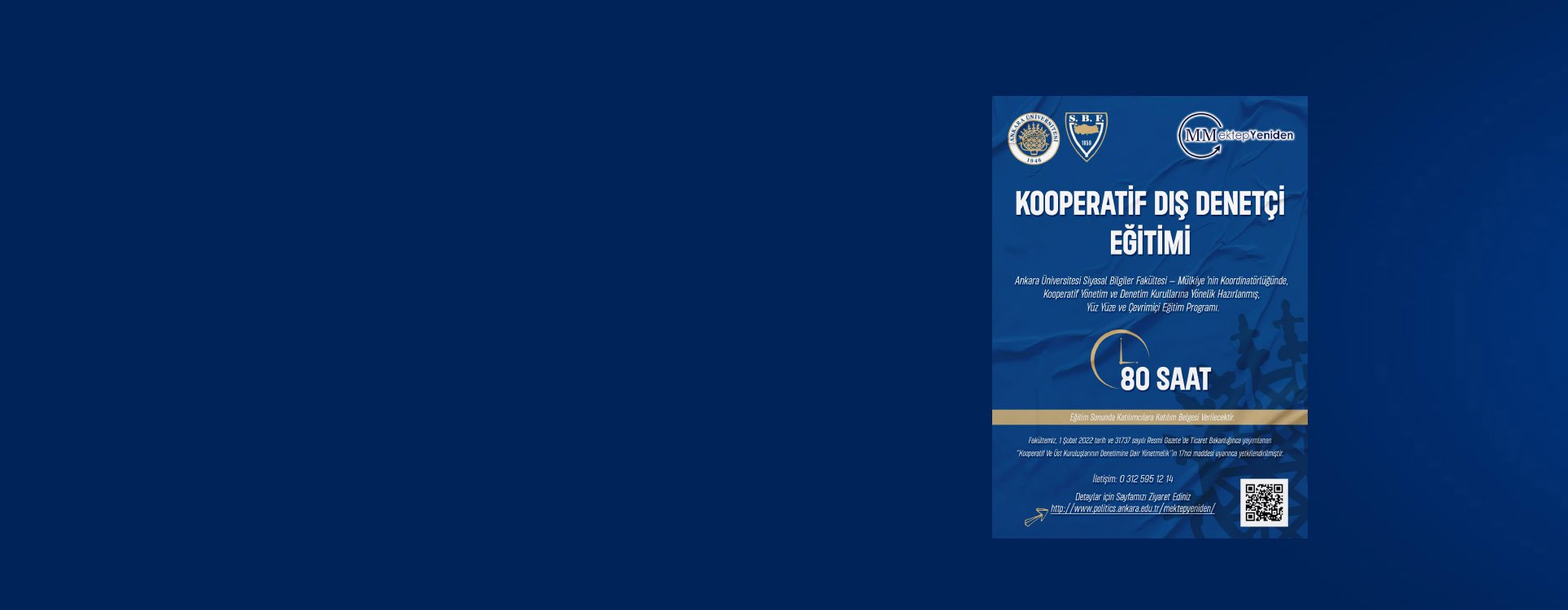 koopbis.com-Kooperatifçilik eğitimleri başlıyor.